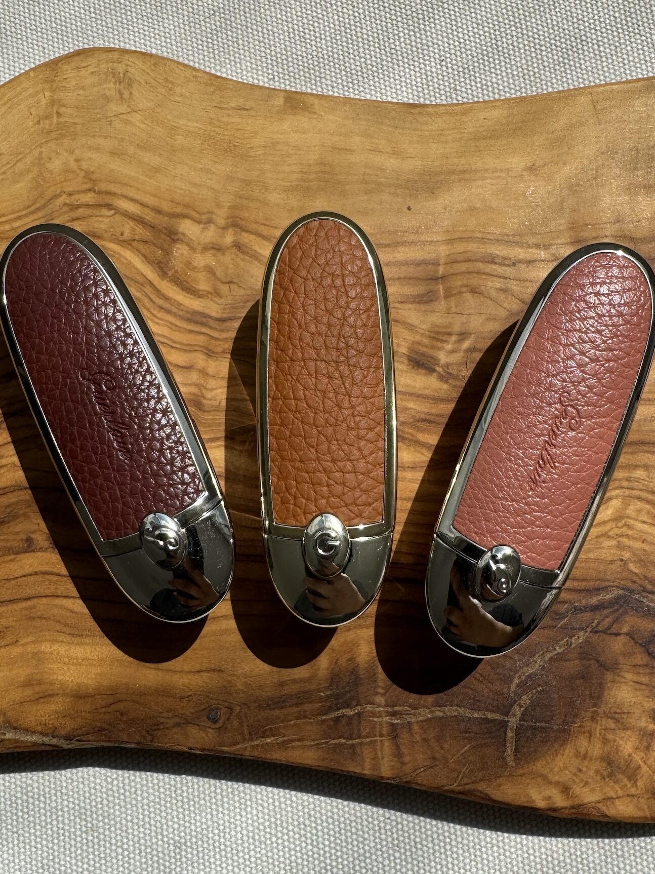 Guerlain Rouge G Le Camel Lipstick Case
