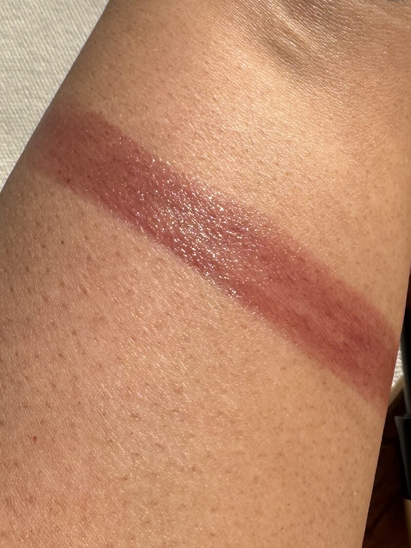 hermes rouge brillant silky lipstick brun sellier